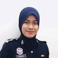 RUBIAH BINTI JUSOH - AUXILIARY POLICE, BANK NEGARA MALAYSIA